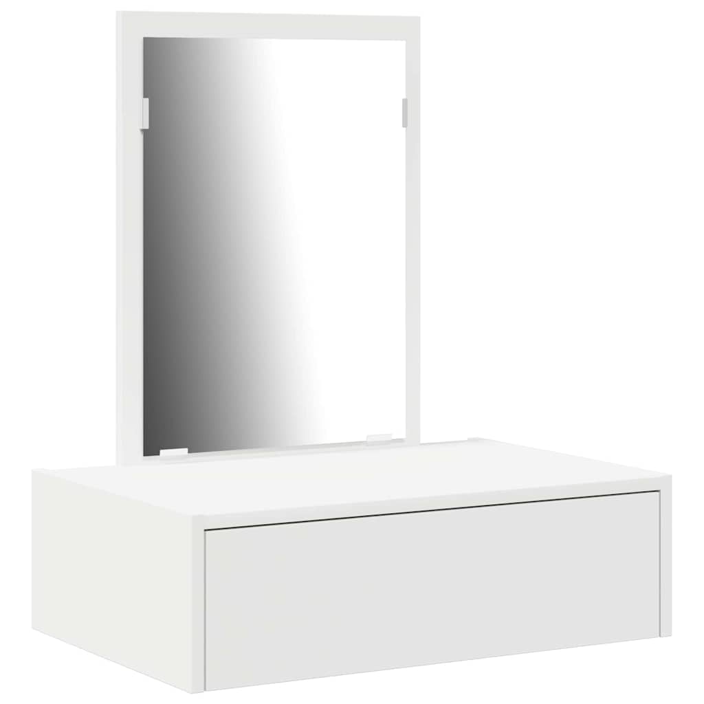 Mesa de vestir branco 60 x 40 x 70 cm derivados de madeira