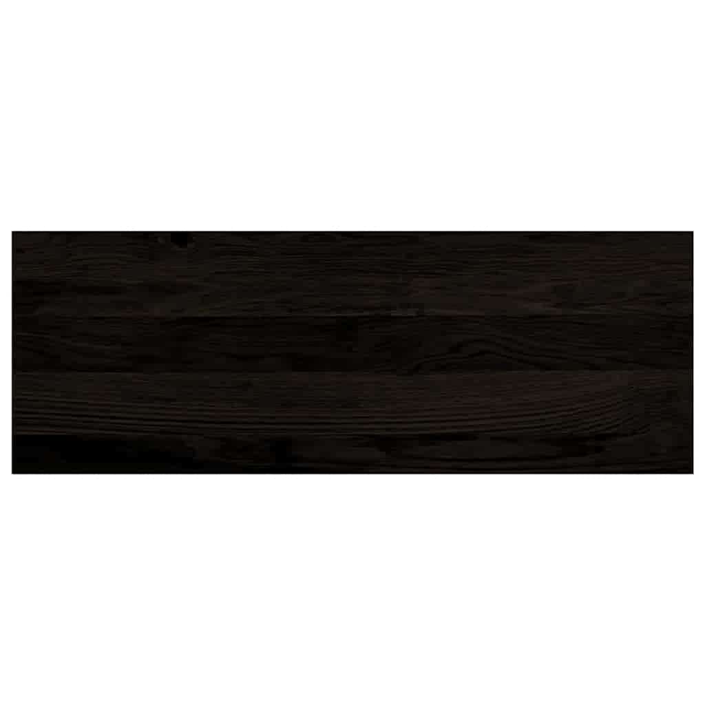 Tapetes de escada 12 pcs 70x25x2 cm carvalho castanho-preto