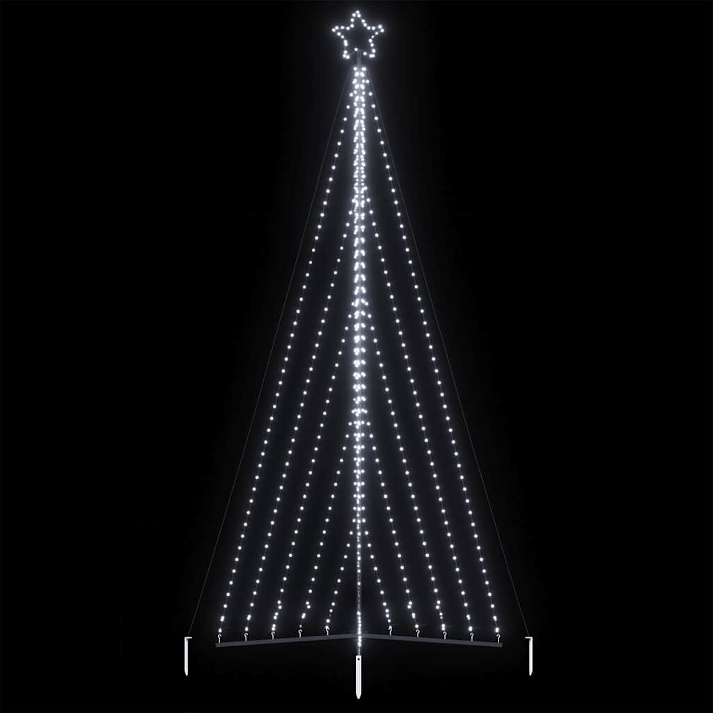 LED árvore de natal 570 leds branco frio 399 cm