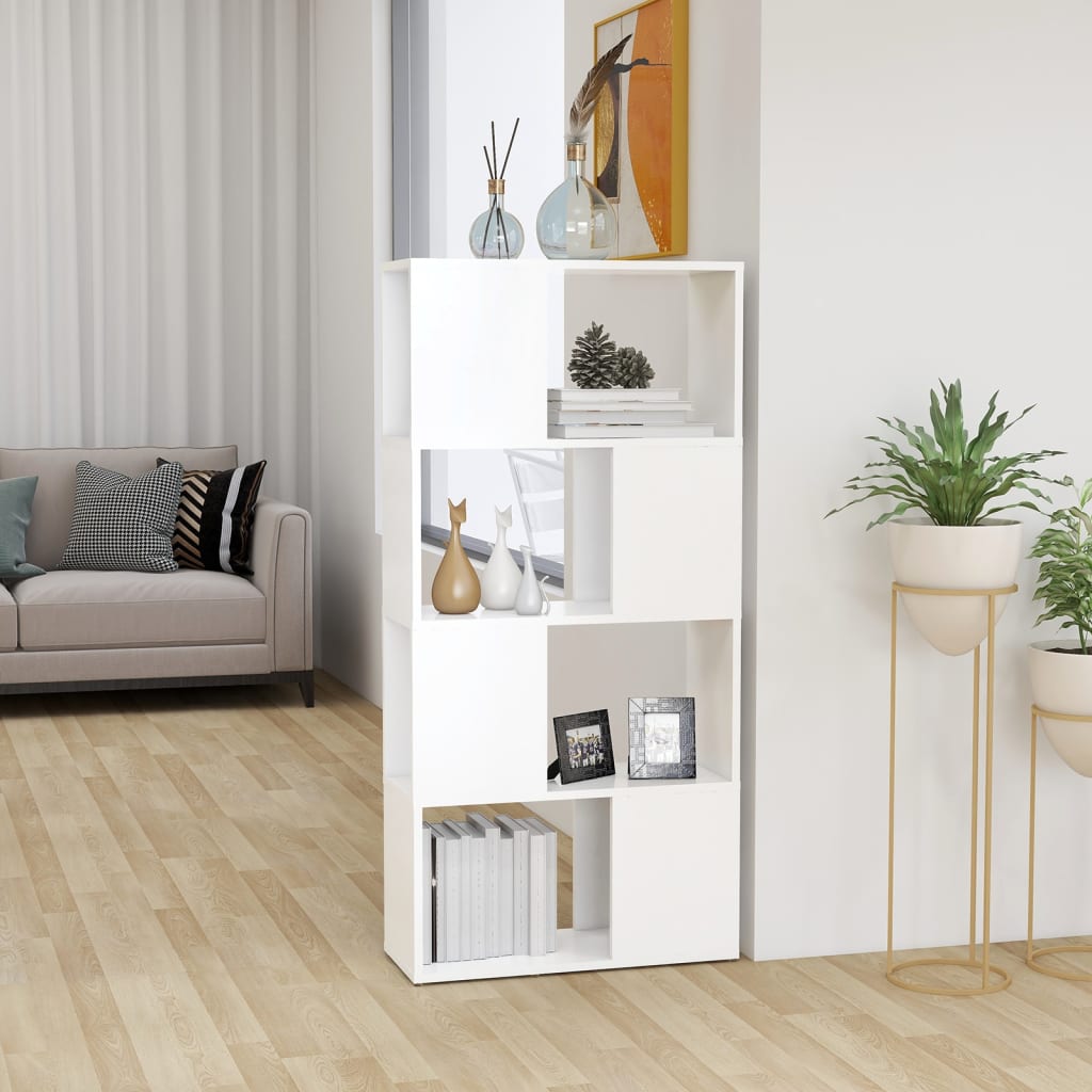 Estante/divisória 60x24x124,5 cm contraplacado branco