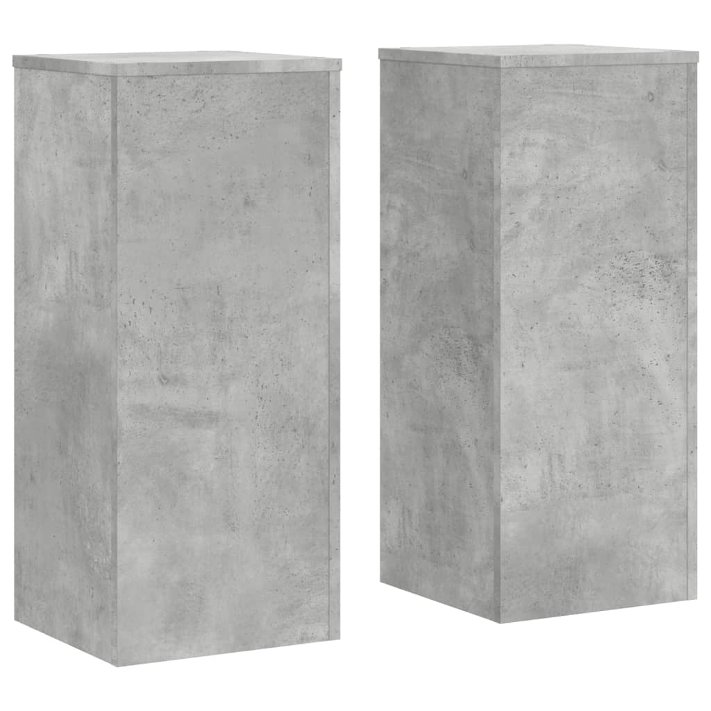 Suportes p/ plantas 2 pcs 30x30x70 cm derivados de madeira
