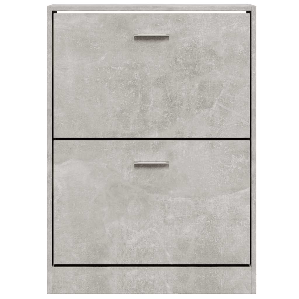 Sapateira 59x17x81 cm derivados de madeira cinzento cimento