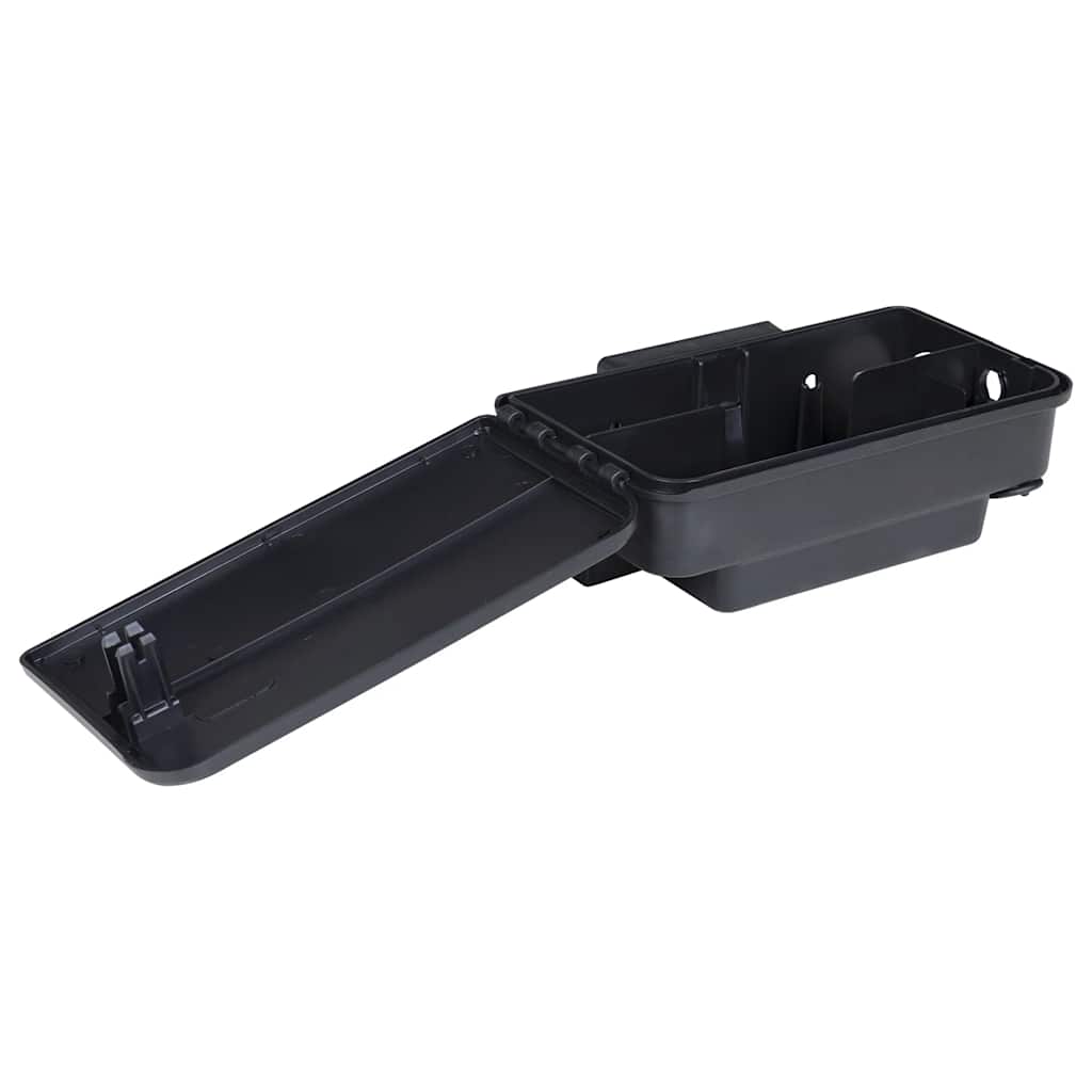 Armadilhas para ratos 6 pcs preto 22x12,5x7,5 cm