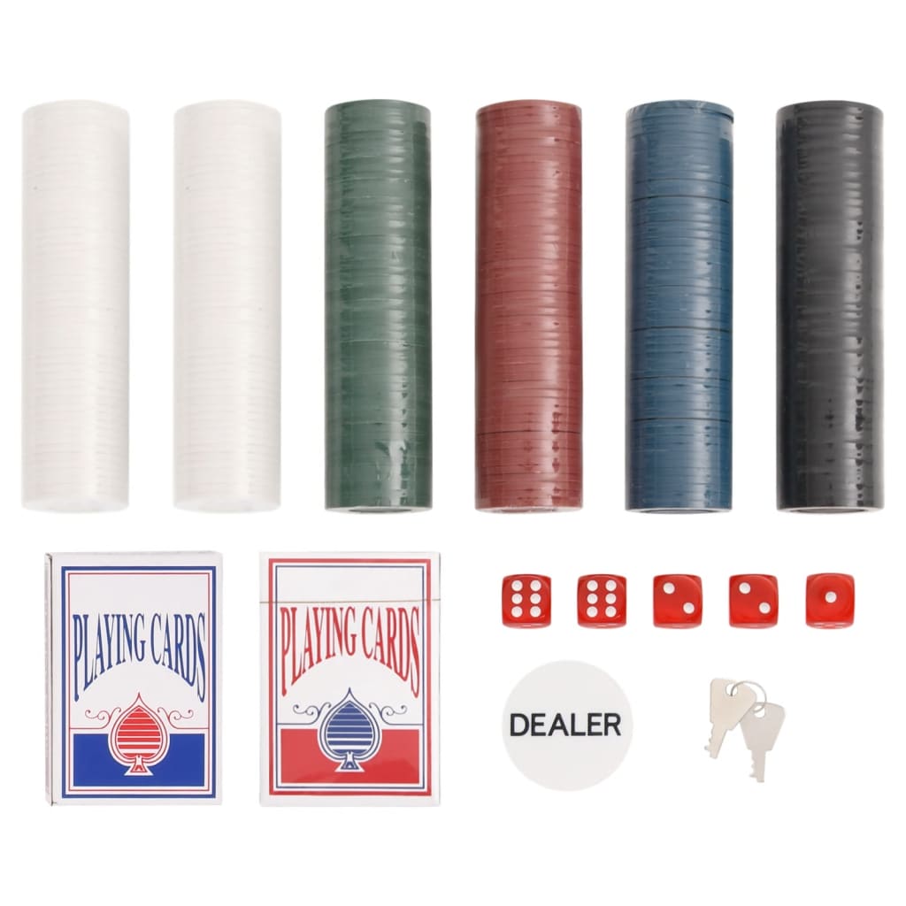 Conjunto de fichas de póquer 300 pcs 4 g