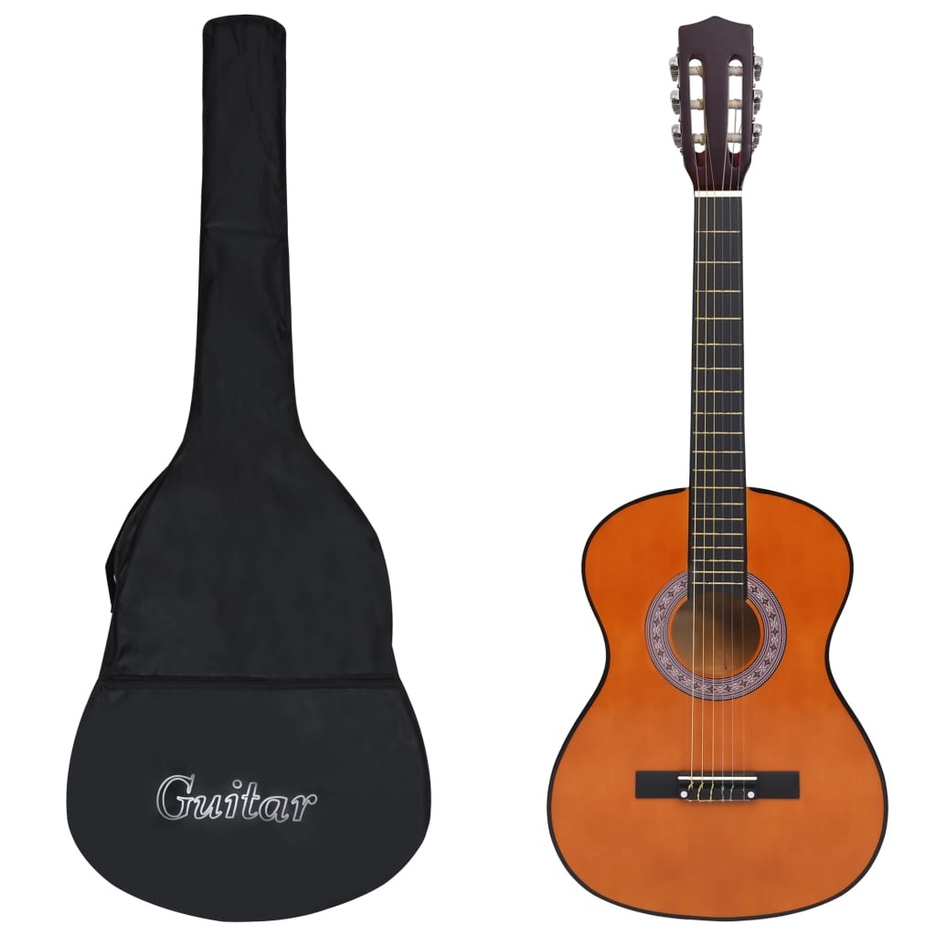 Guitarra clássica para iniciantes com saco 3/4 36"