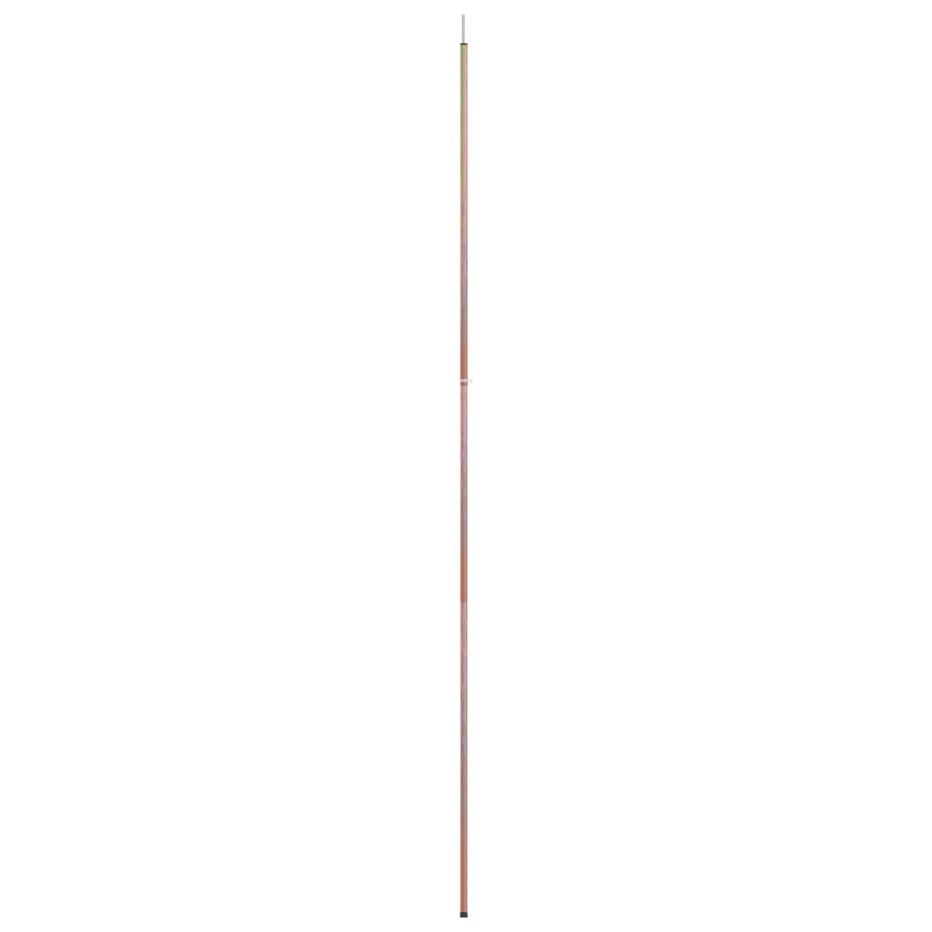 Vara para tenda telescópica 170-255 cm aço galvanizado