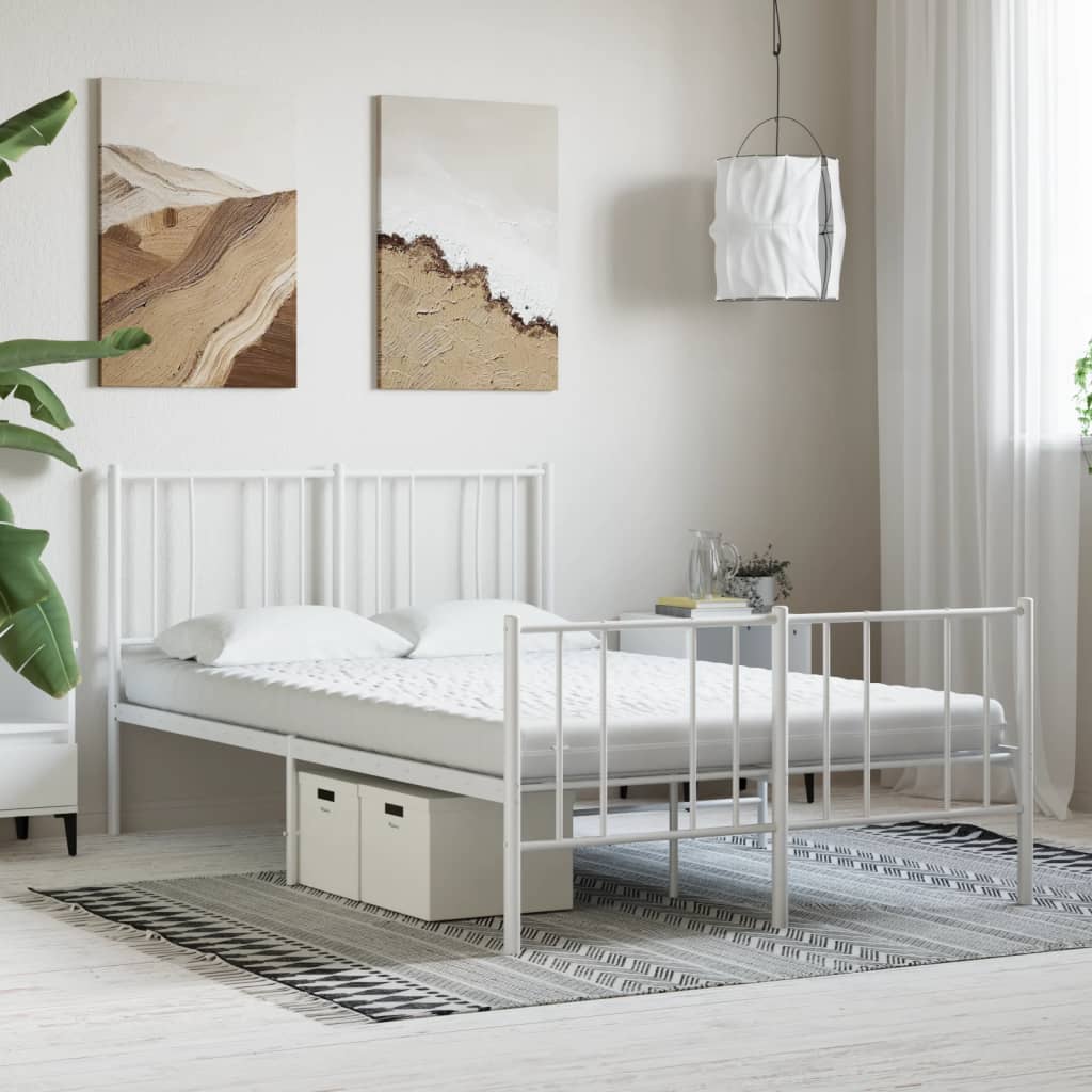 Colchão de espuma 140x190 cm 7 zonas dureza 20 ild branco