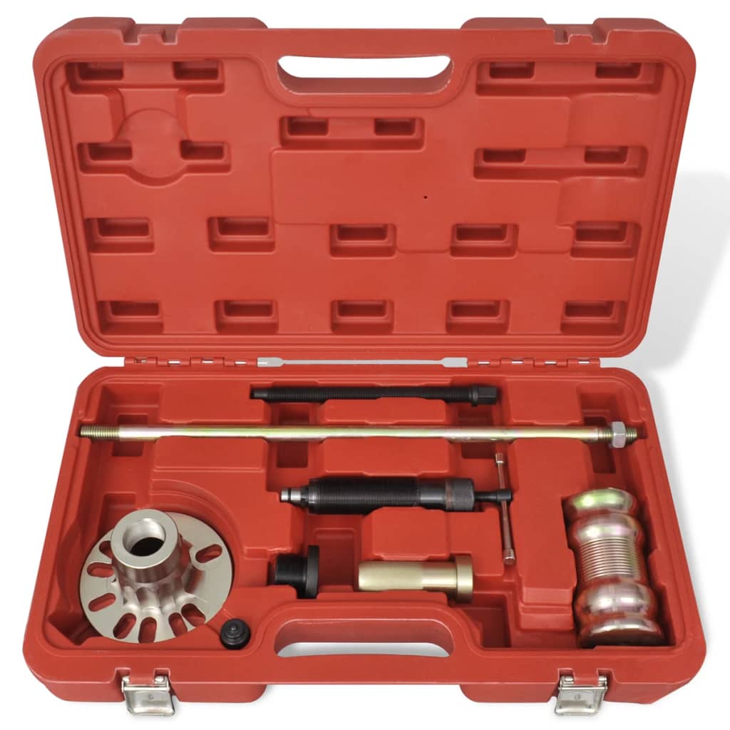 Kit conjunto extractor do eixo da roda, hidráulico com martelo 10 ton.