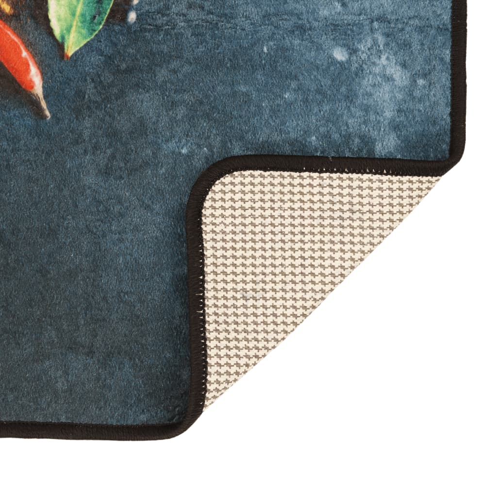 Tapete de cozinha lavável 60x180 cm multicor