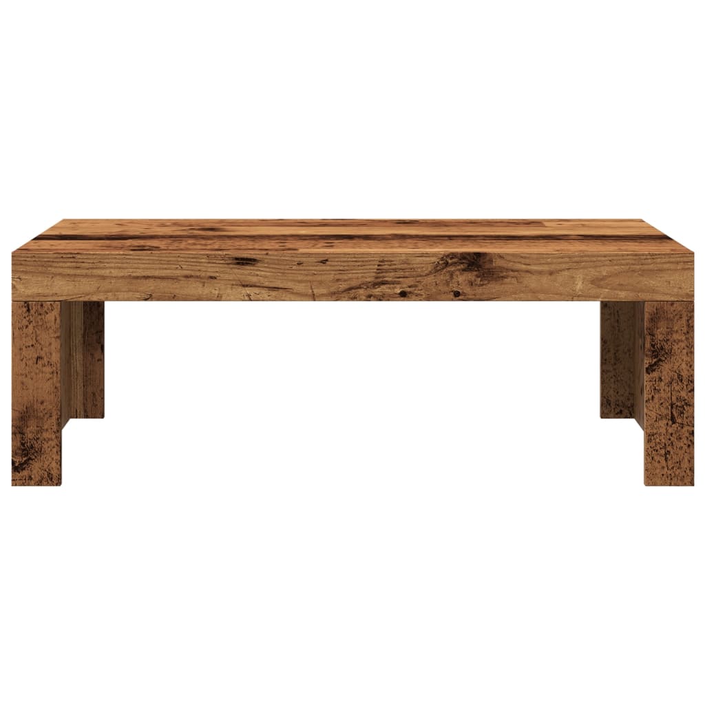 Mesa de centro 102x50x35 cm derivados de madeira madeira velha