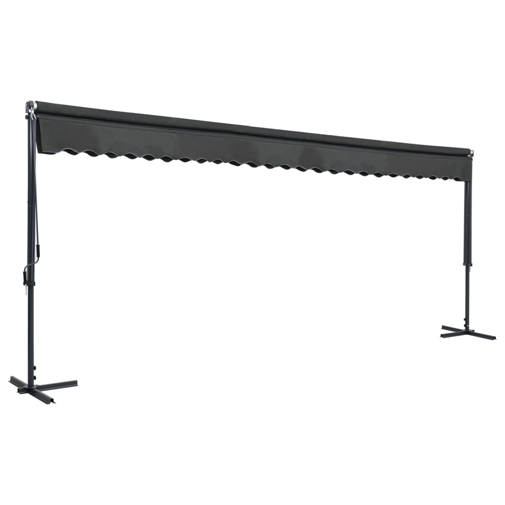 Toldo de pé 600x300 cm antracite