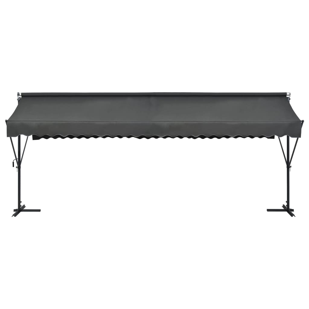Toldo de pé 600x300 cm antracite