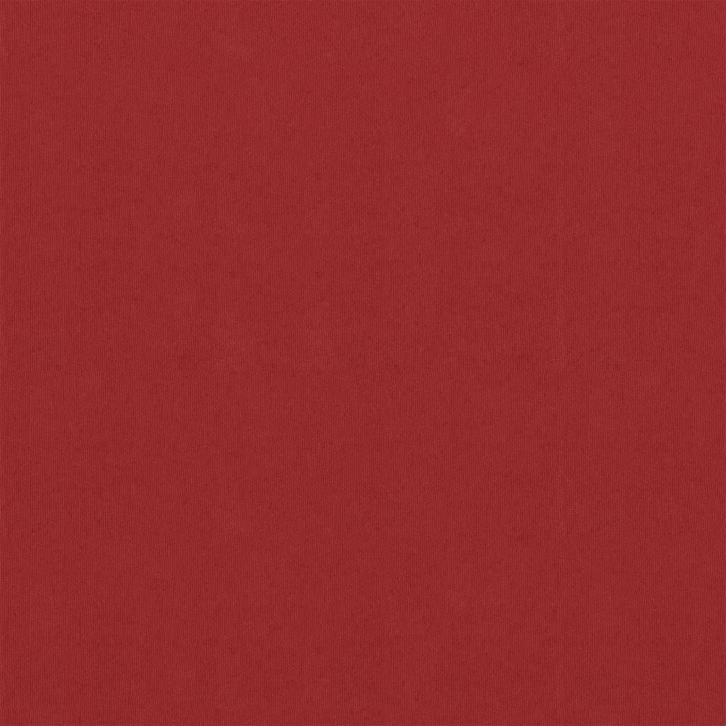 Tela de varanda 120x600 cm tecido oxford vermelho