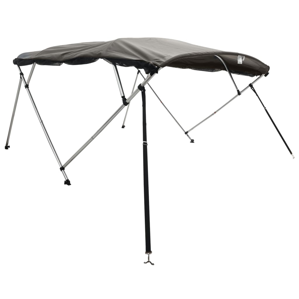 Toldo 4 arcos bimini paredes malha laterais 243x(170-182)x137cm