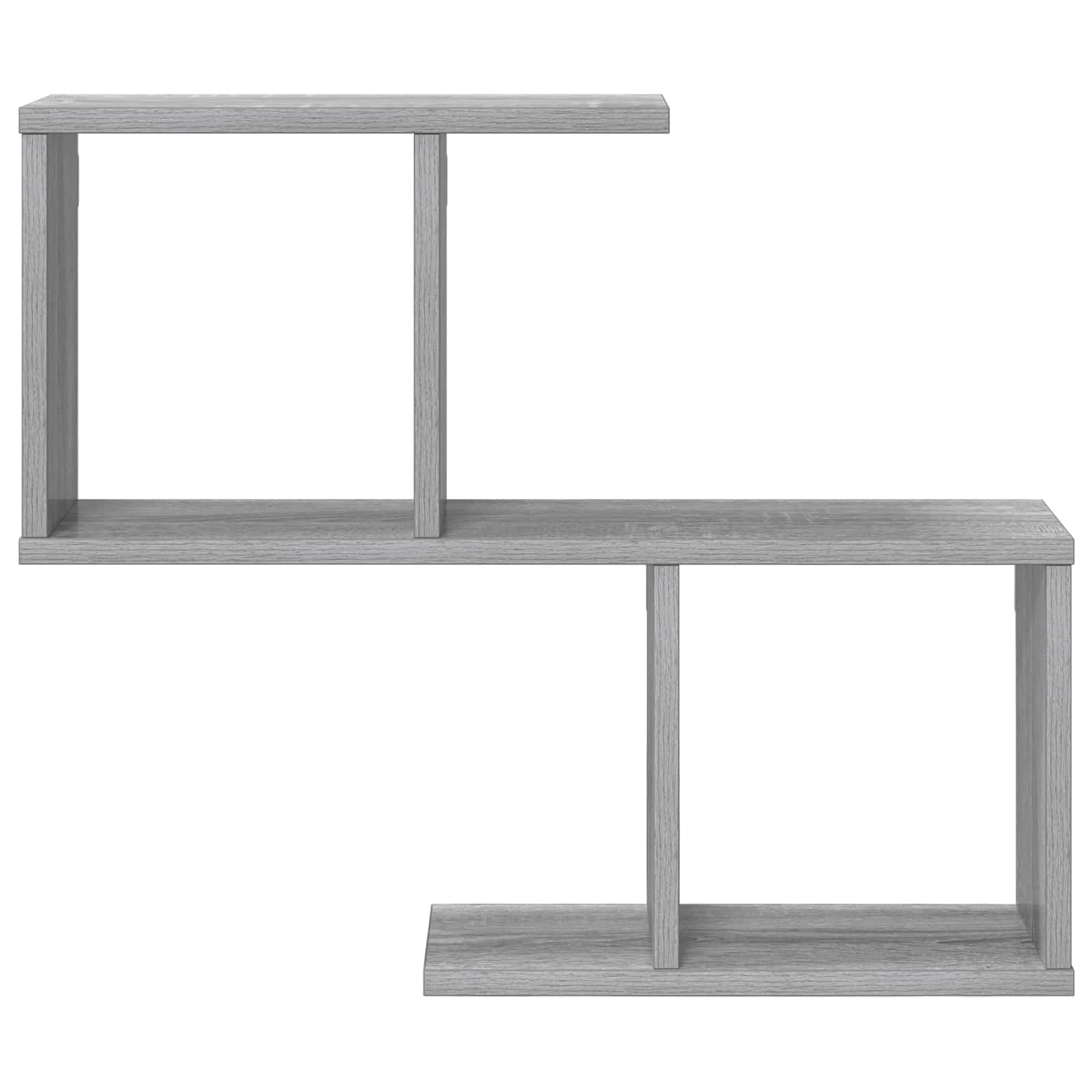 Prateleira de parede sonoma cinzento 60 x 12 x 50,5 cm