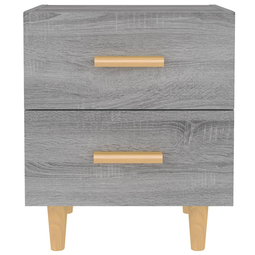 Mesa de cabeceira 40x35x47,5 cm sonoma cinzento
