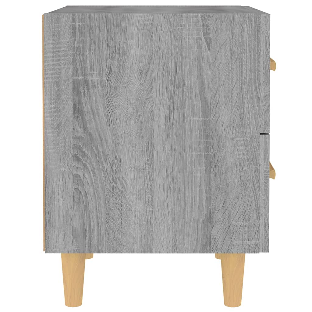 Mesa de cabeceira 40x35x47,5 cm sonoma cinzento