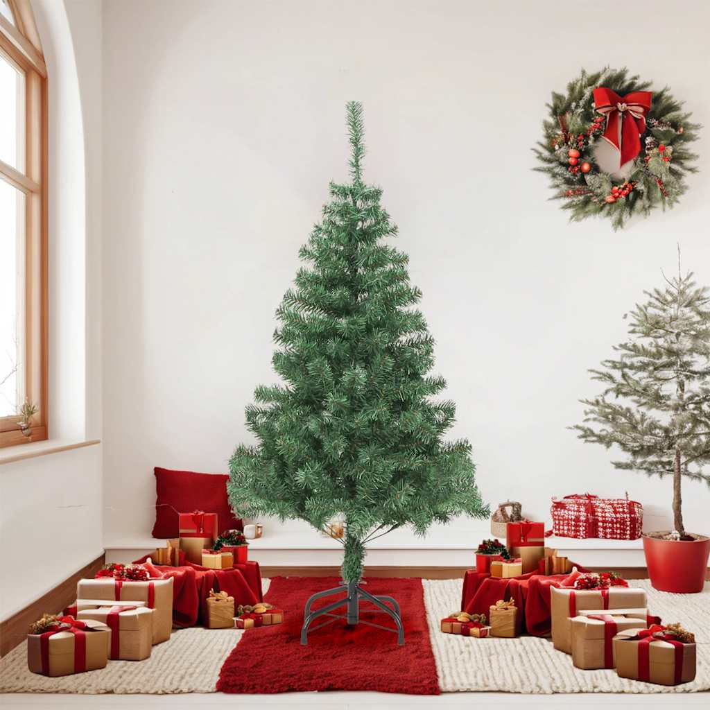 Árvore de natal artificial com suporte 180 cm 564 ramos