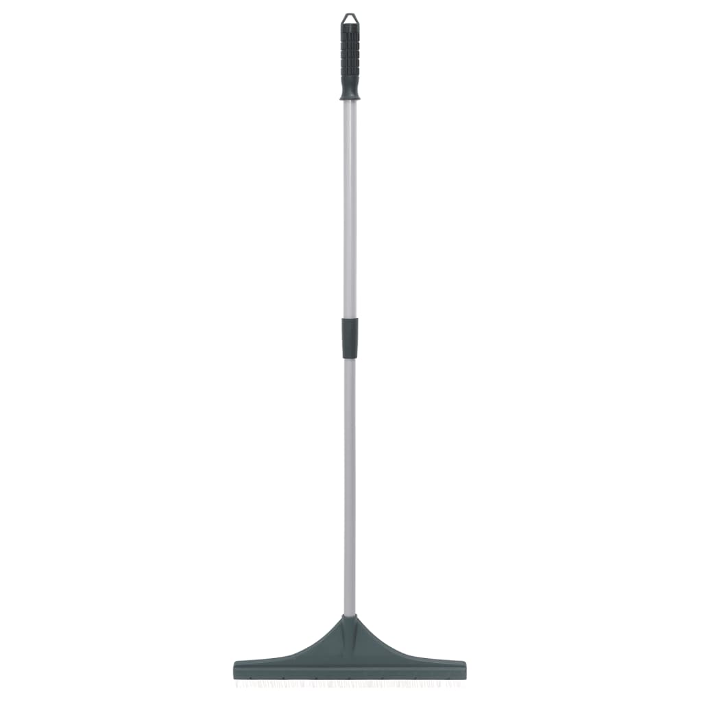 Ancinho para relva artificial 131 cm PP verde-escuro