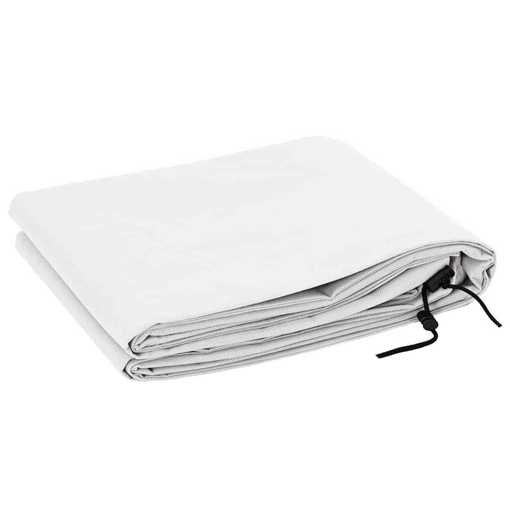Capas de fleece para proteção contra geada 5 unid. branco