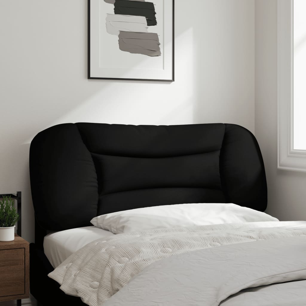 Almofadão de cabeceira hvar 100 cm tecido preto