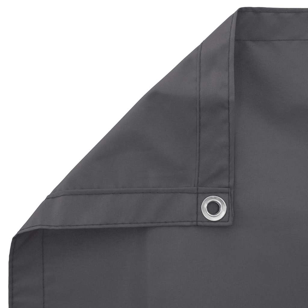 Tela de varanda 75x300 cm tecido oxford antracite