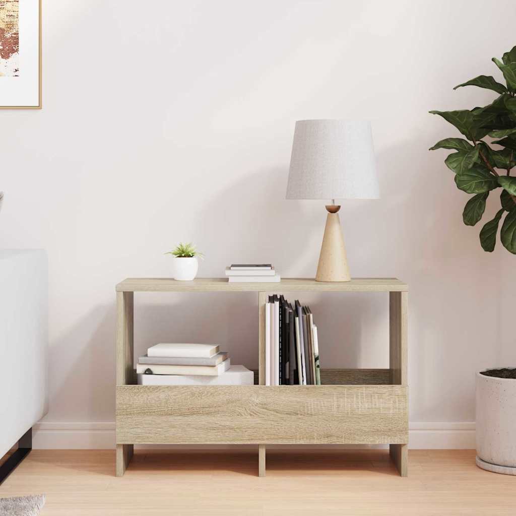 Estante de revistas carvalho sonoma 68,5 x 30 x 45 cm