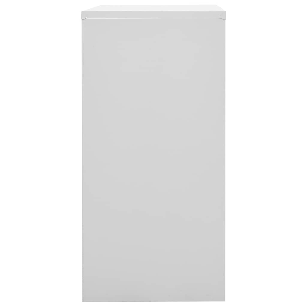 Cacifos 5 pcs 90x45x92,5 cm aço cinzento-claro e azul