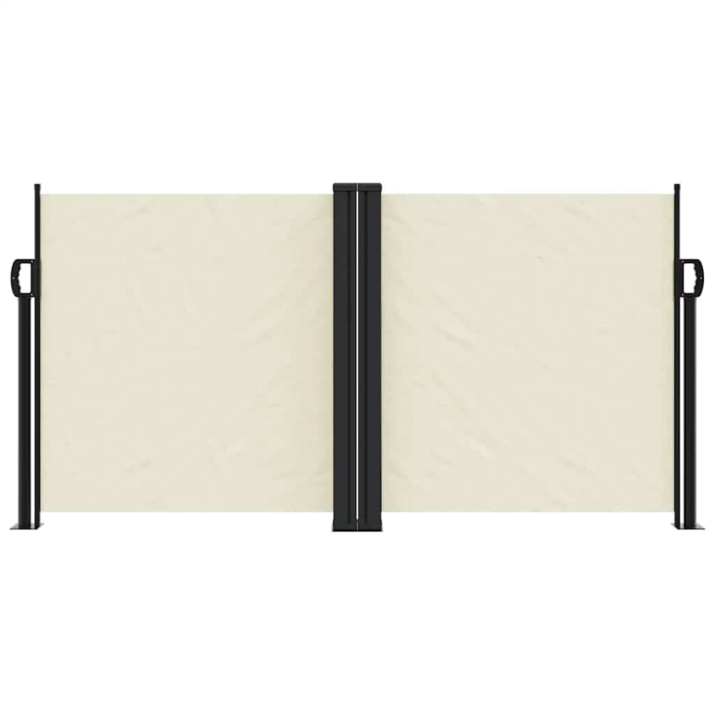 Toldo lateral retrátil 120x1000 cm creme