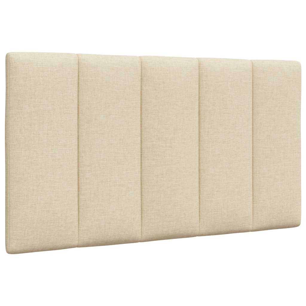 Almofadão de cabeceira hanko 80 cm tecido creme
