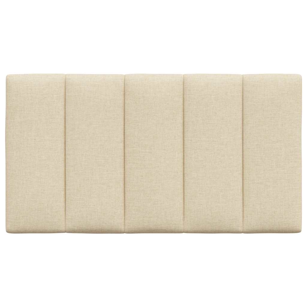Almofadão de cabeceira hanko 80 cm tecido creme
