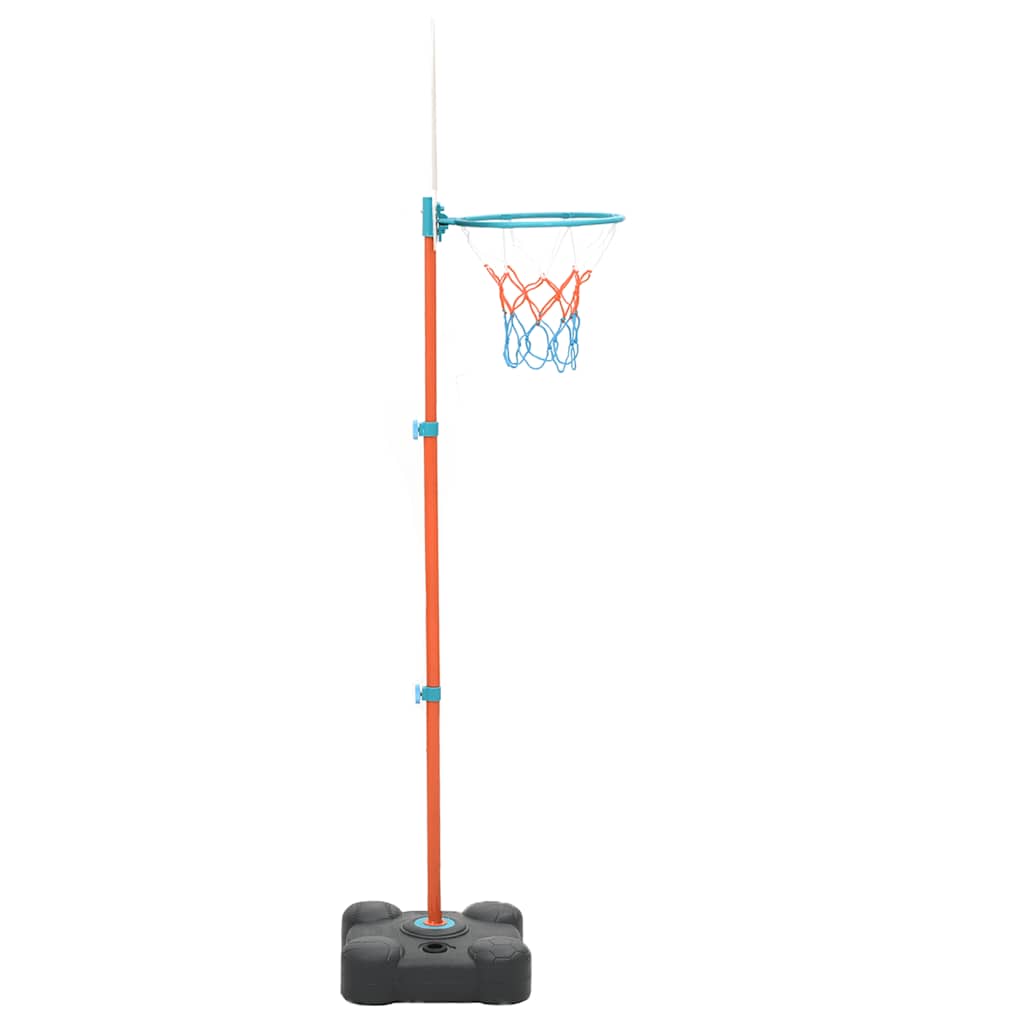 Conjunto jogo de basquetebol portátil ajustável 109-141 cm