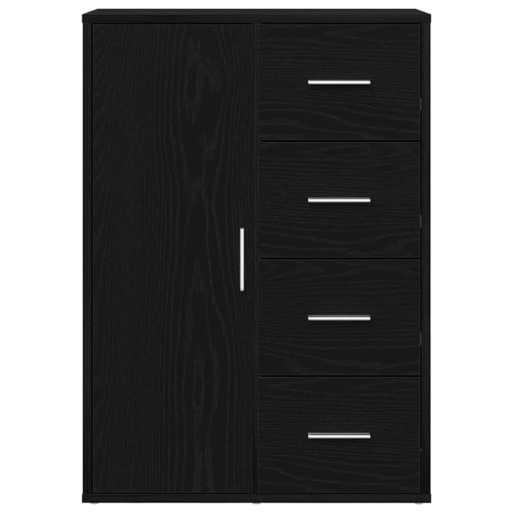 Buffet carvalho preto 60 x 31 x 84 cm derivados de madeira