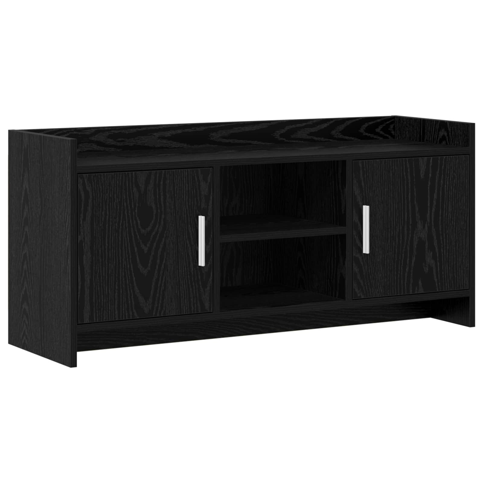 Gabinete para TV 102 x 33 x 47 cm carvalho preto