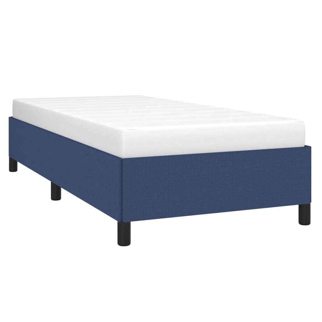 Estrutura de cama sem colchão 80x200 cm azul