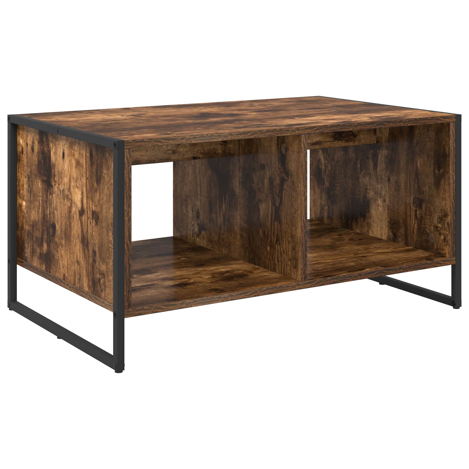 Mesa de centro carvalho fumê 80 x 50 x 40 cm