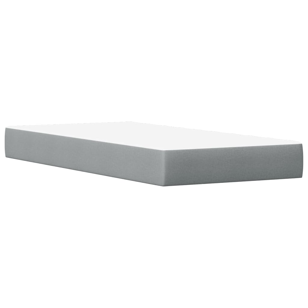 Cama com colchão 90x190 cm madeira de pinho maciça