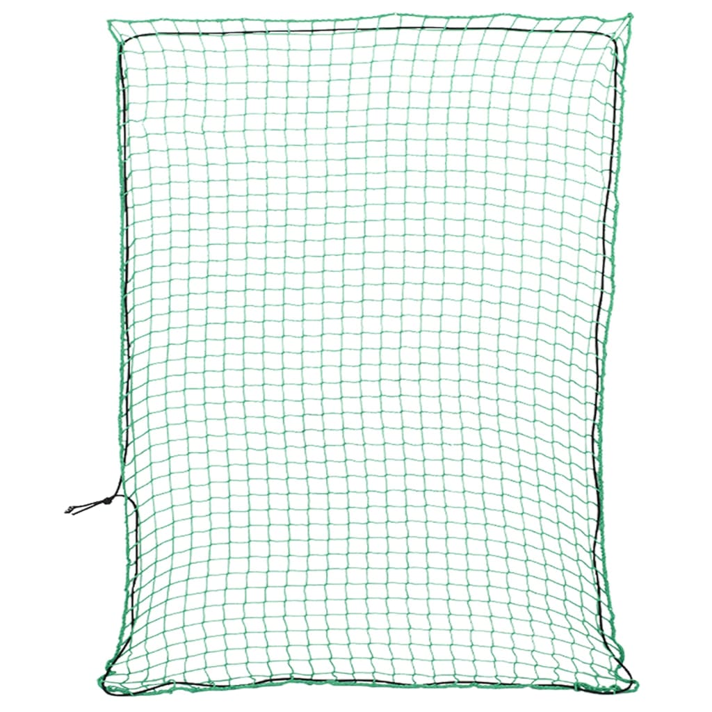 Rede para reboque com corda elástica 3x2,5 m PP verde