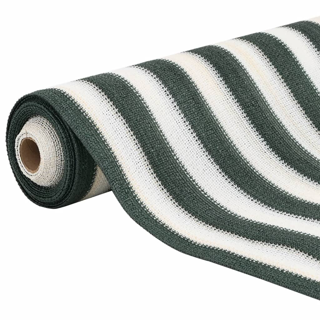Rede de privacidade pead 75 g/m² 1,8x50 m verde e branco