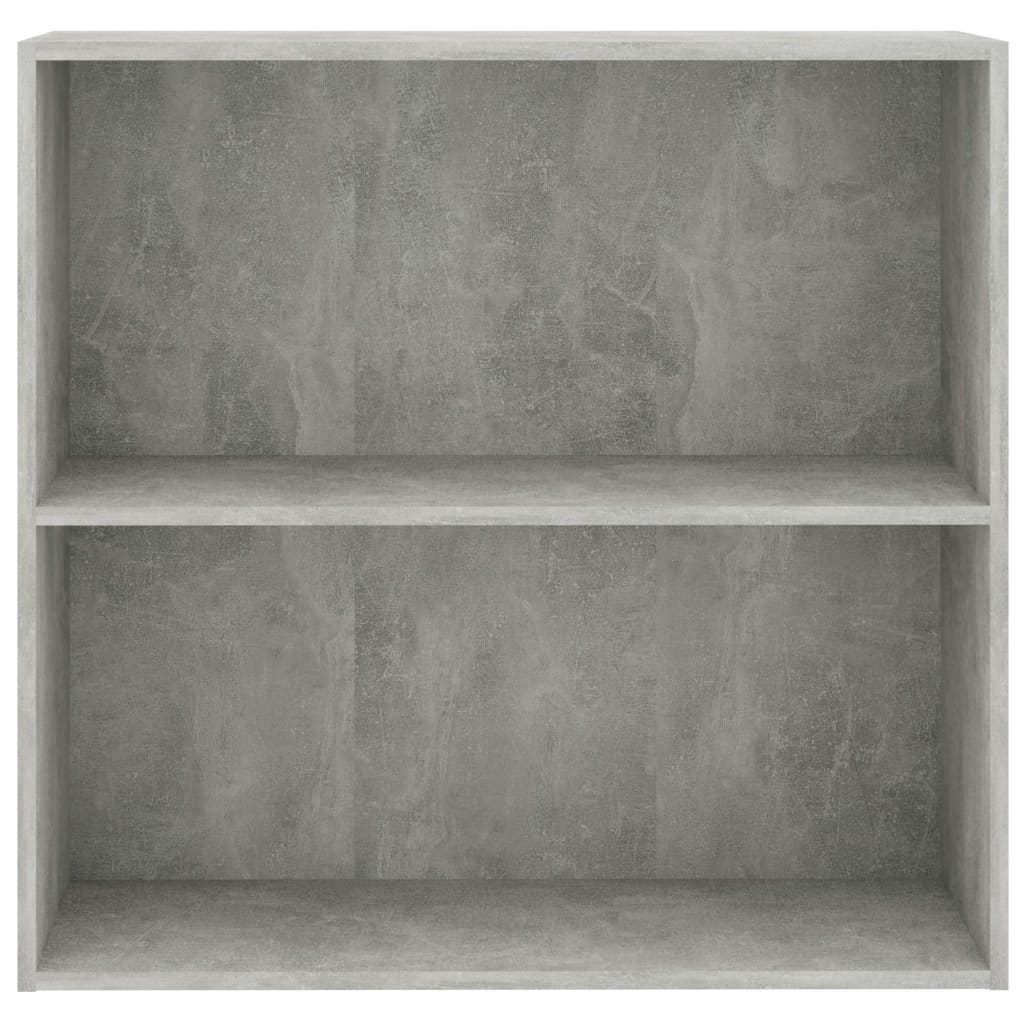 Estante 2 prateleiras 80x30x76,5cm contraplac. cinzento cimento