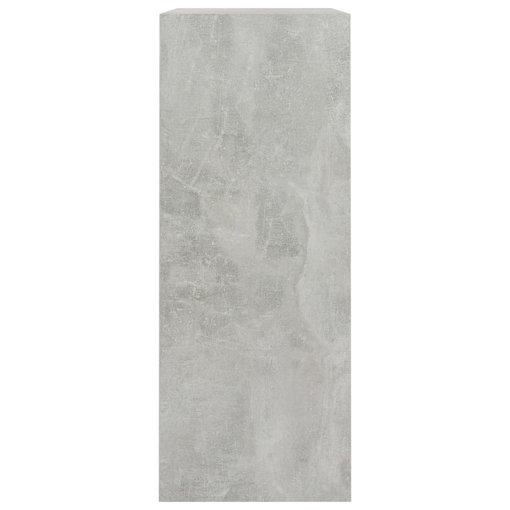Estante 2 prateleiras 80x30x76,5cm contraplac. cinzento cimento