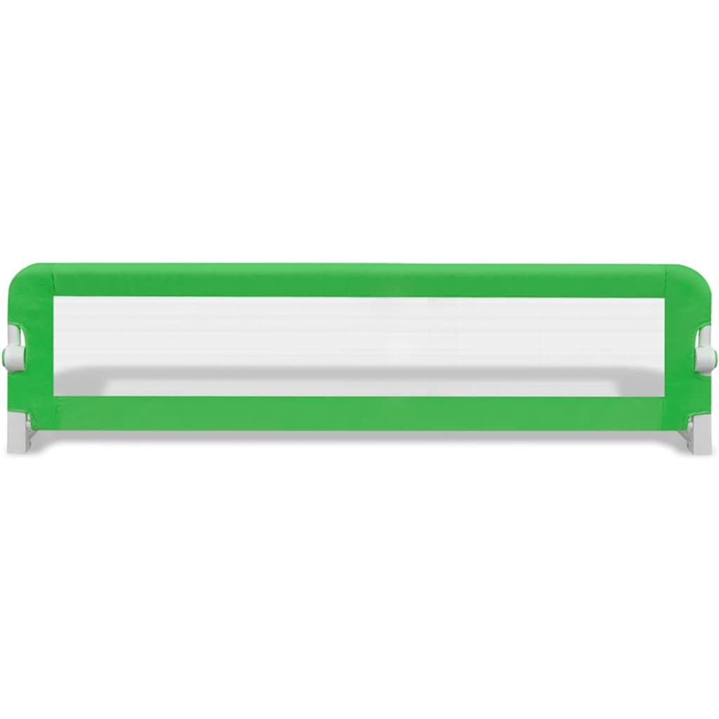 Toddler barra de segurança para cama 150 x 42 cm verde