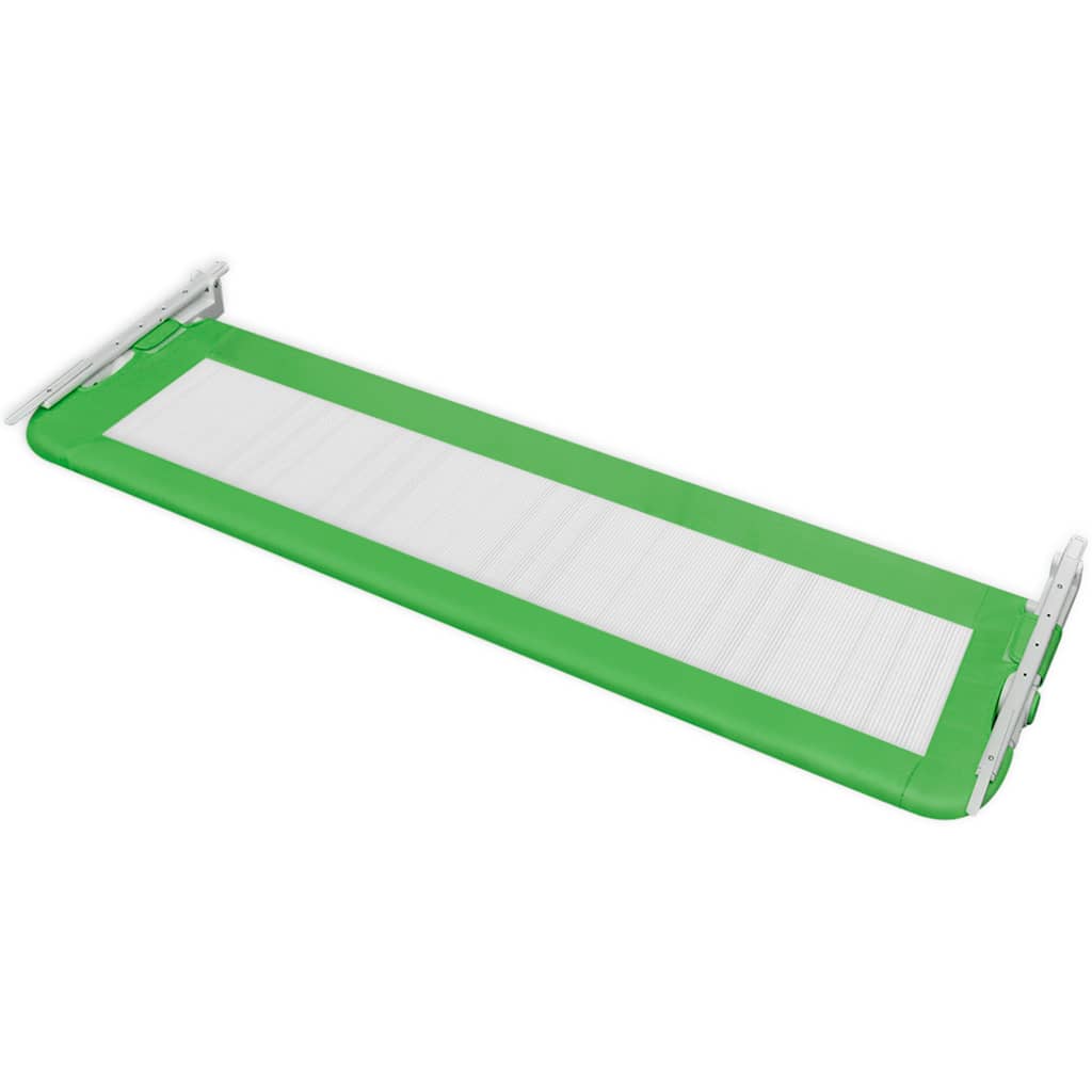 Toddler barra de segurança para cama 150 x 42 cm verde
