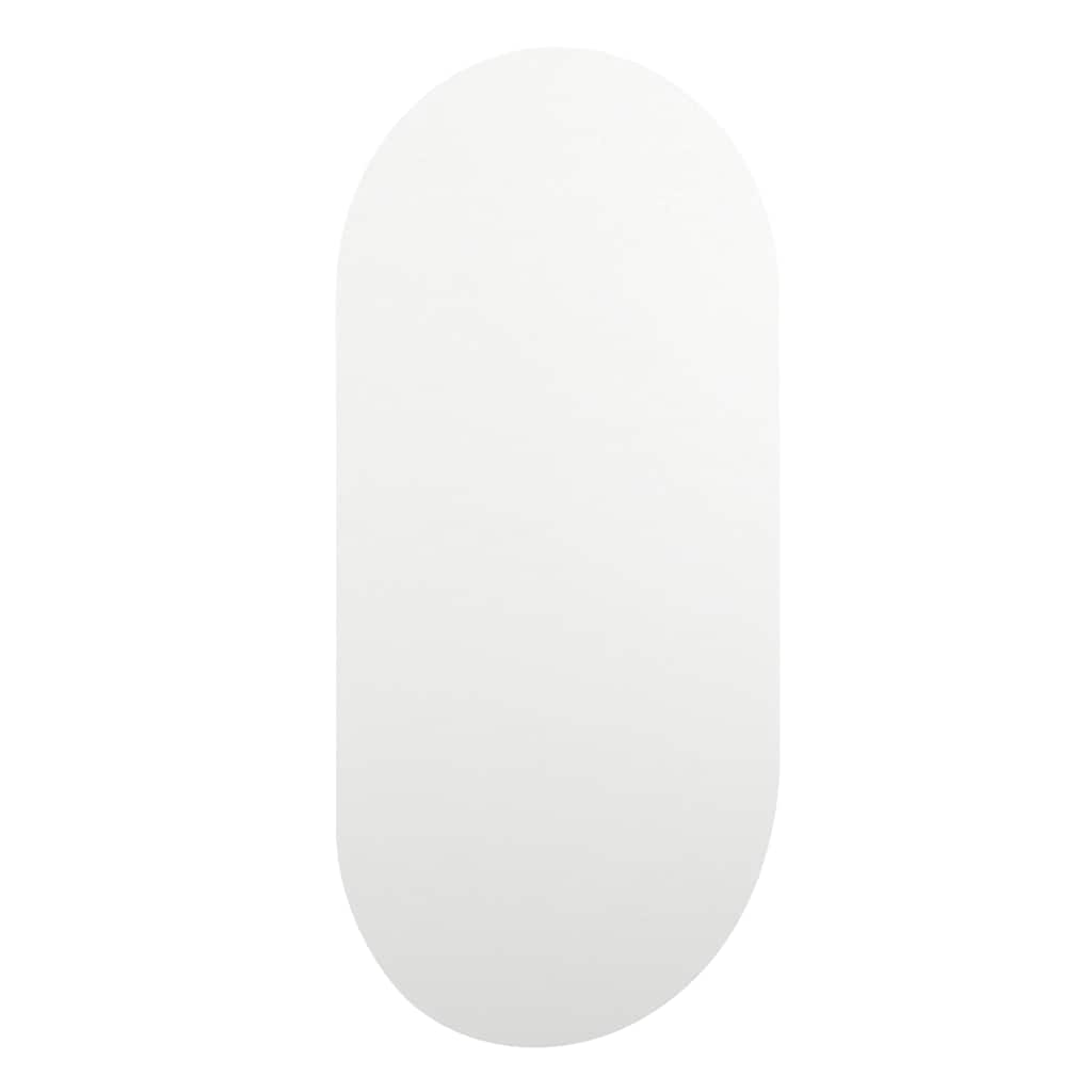 Espelho com luzes LED 40x20 cm vidro oval