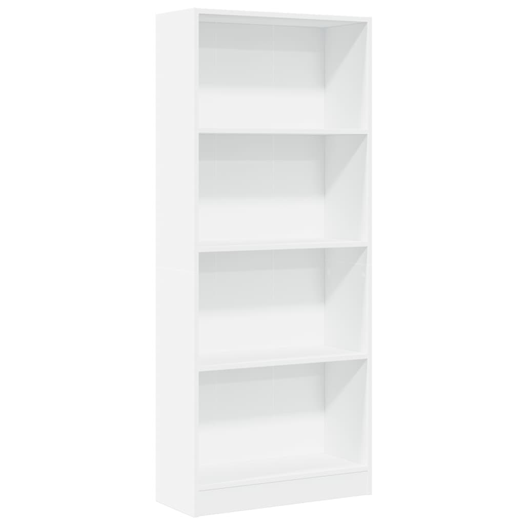 Estante 60x24x143 cm derivados de madeira branco