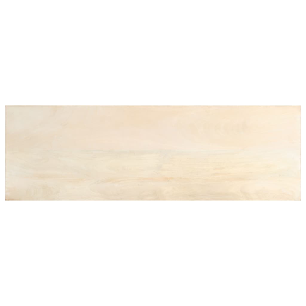 Mesa de consola 110x35x77 cm em madeira maciça de manga