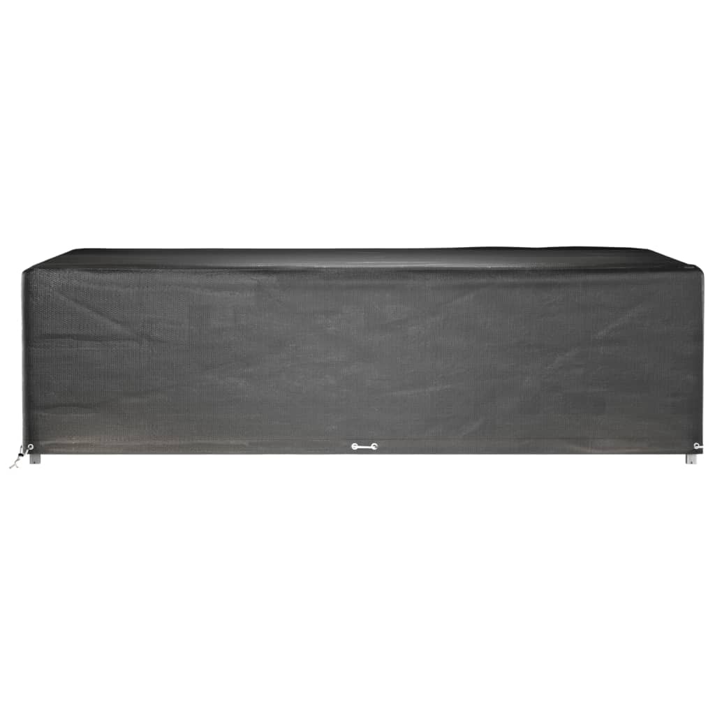 Capas p/ mobília jardim 2 pcs 16 ilhós 300x200x75 cm retangular