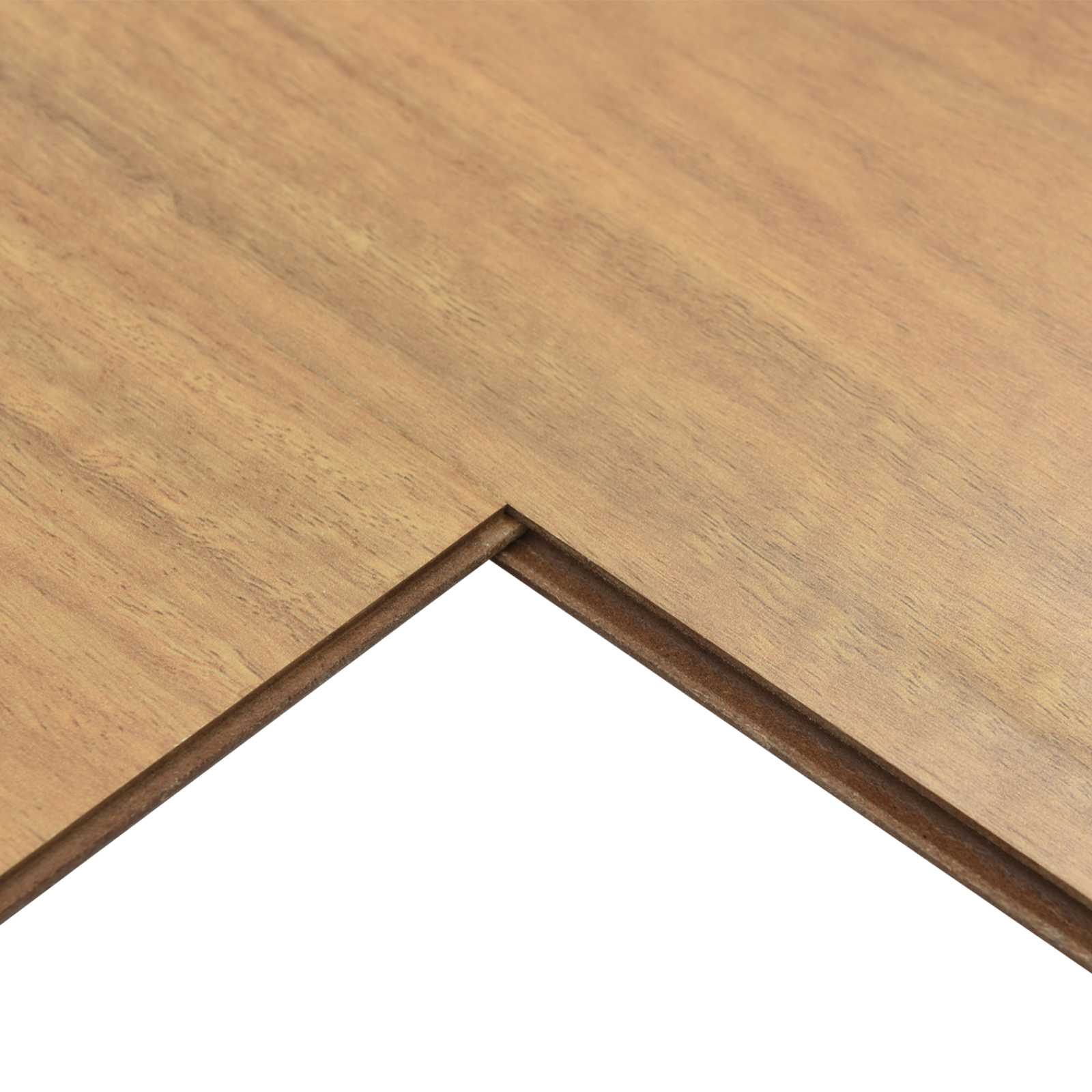 Piso laminado noz escura 101 x 20 x 0,8 cm 5 unid.