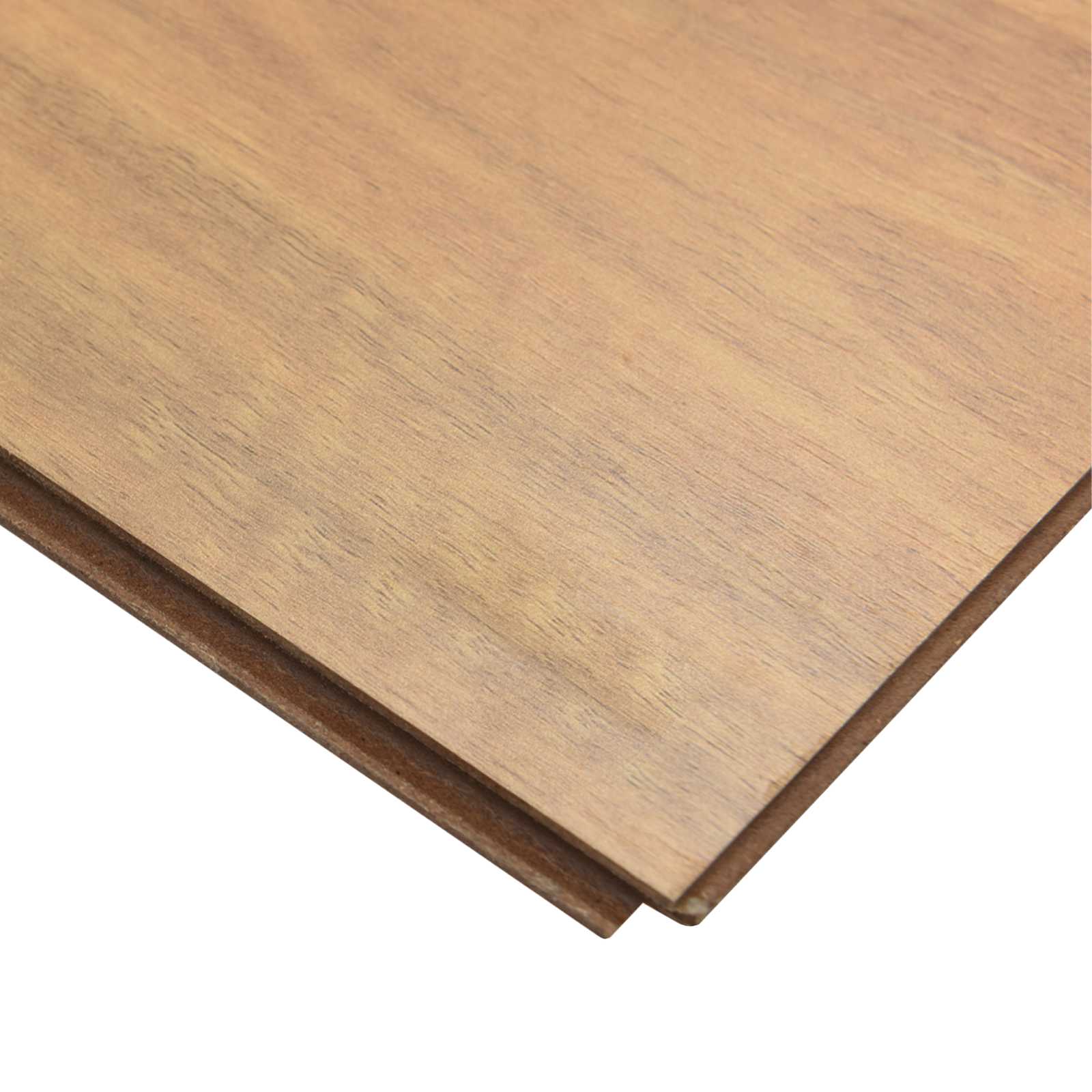Piso laminado noz escura 101 x 20 x 0,8 cm 5 unid.
