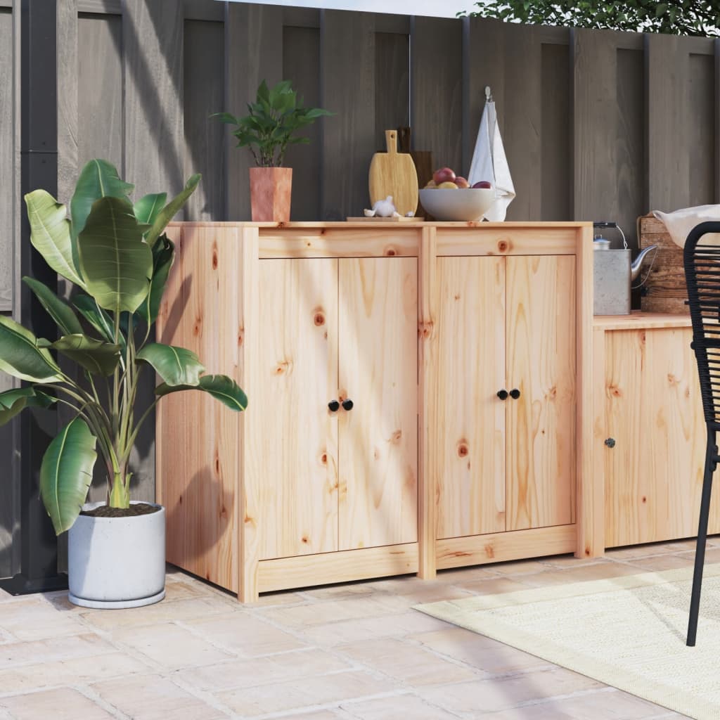Portas de cozinha para exterior meppel 2 pcs 50x9x82 cm pinho maciço